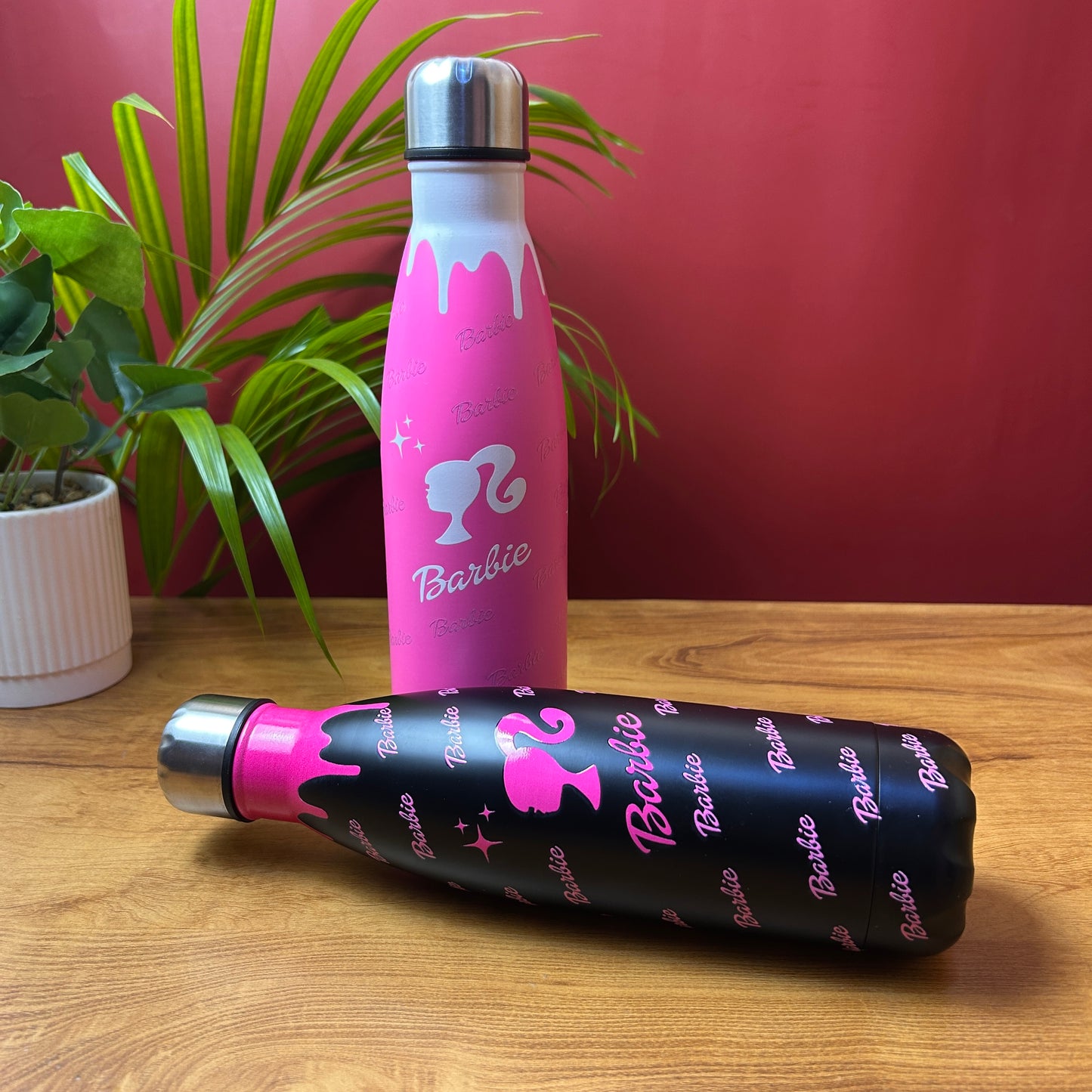 Barbie Metal Water Bottle