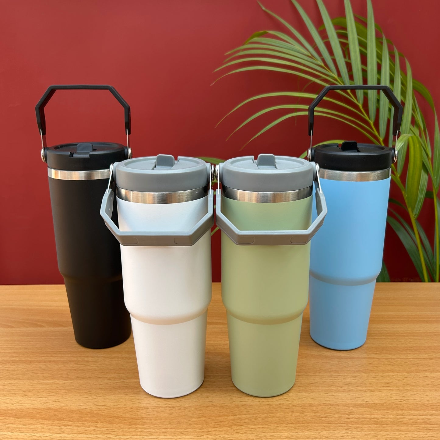 Solid Tumbler With Handle (900ML)