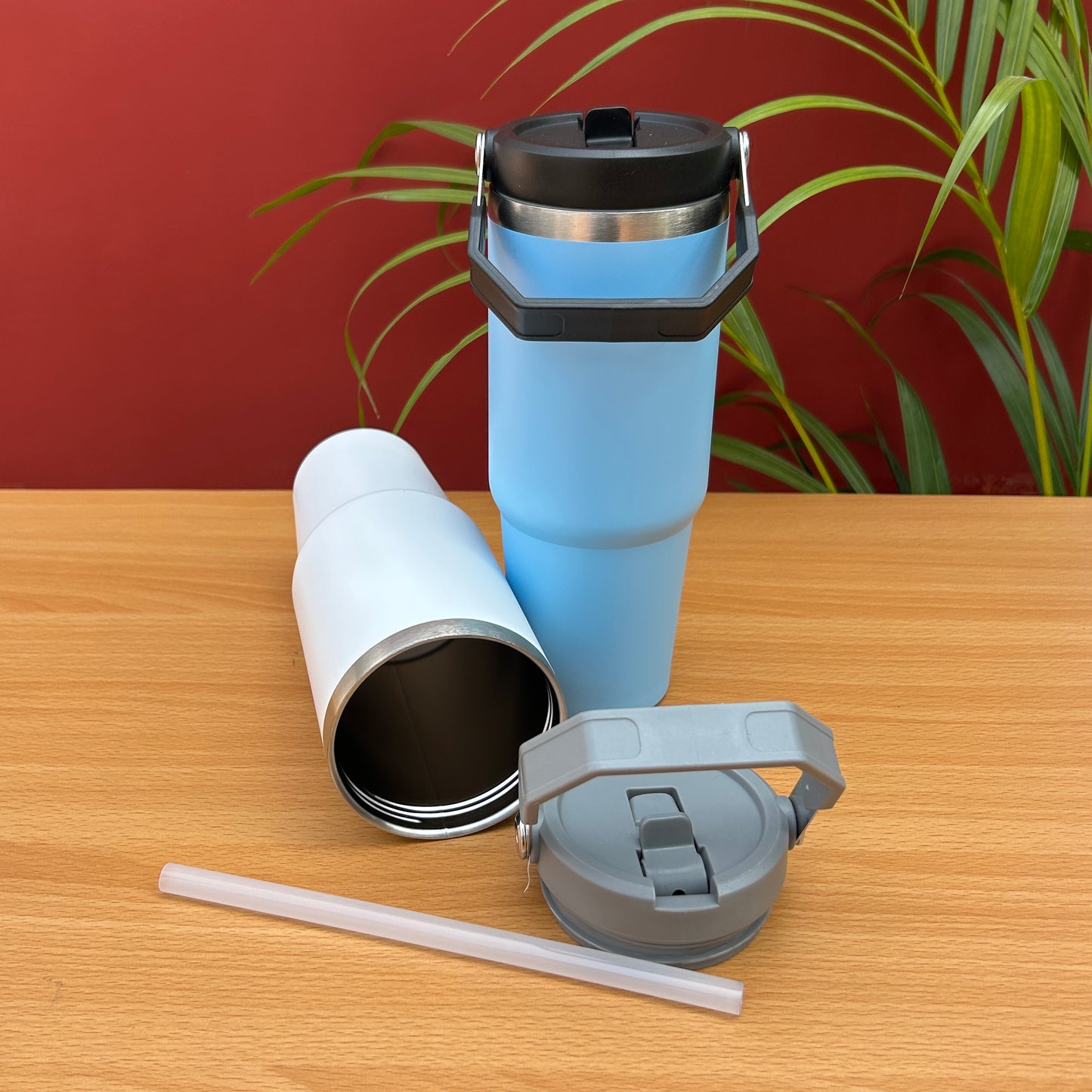 Solid Tumbler With Handle (900ML)